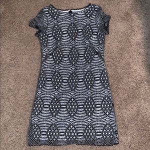 Adrianna Papell black and white dress